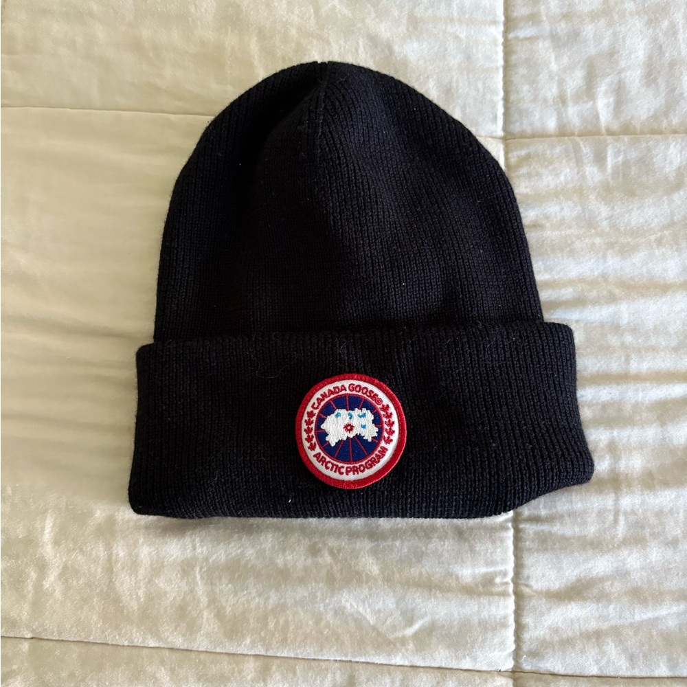 Canada Goose kids Black Hat